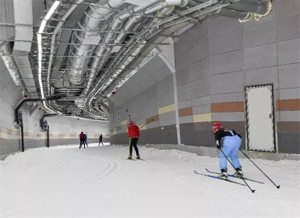 all-weather cross-country ski resort in north mountain of jilin city